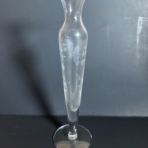 Princess House Clear Glass Vase